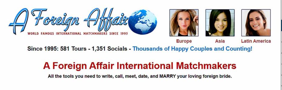 AFA Romance Tours: Find a Wife Abroad