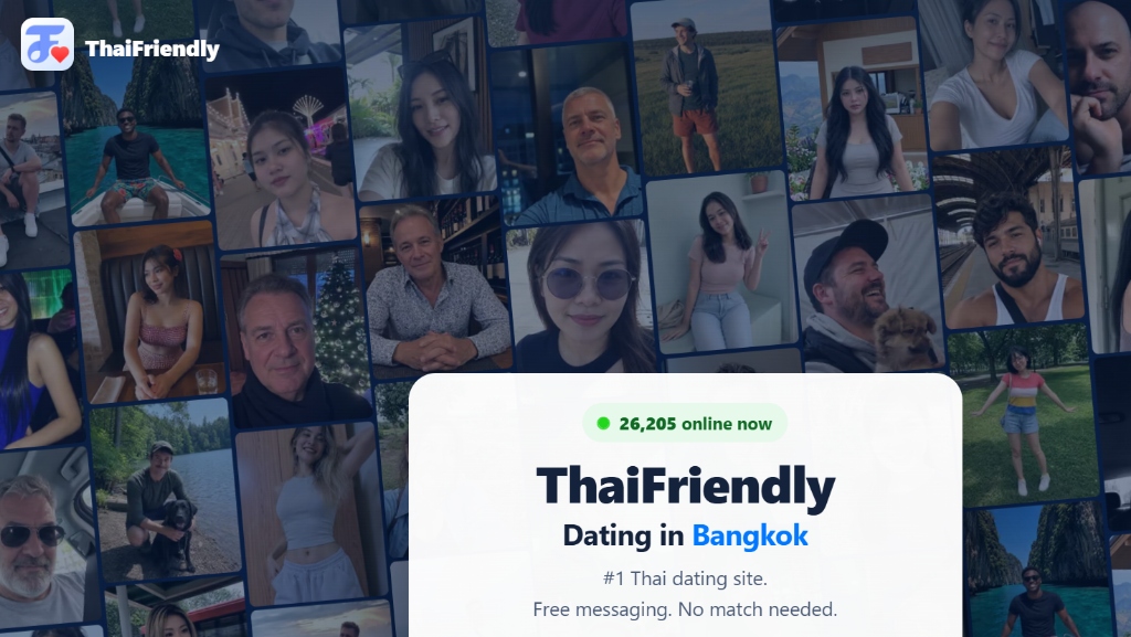 ThaiFriendly 26,000+ Online Members Dating Banner